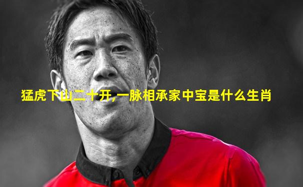 猛虎下山二十开,一脉相承家中宝是什么生肖
